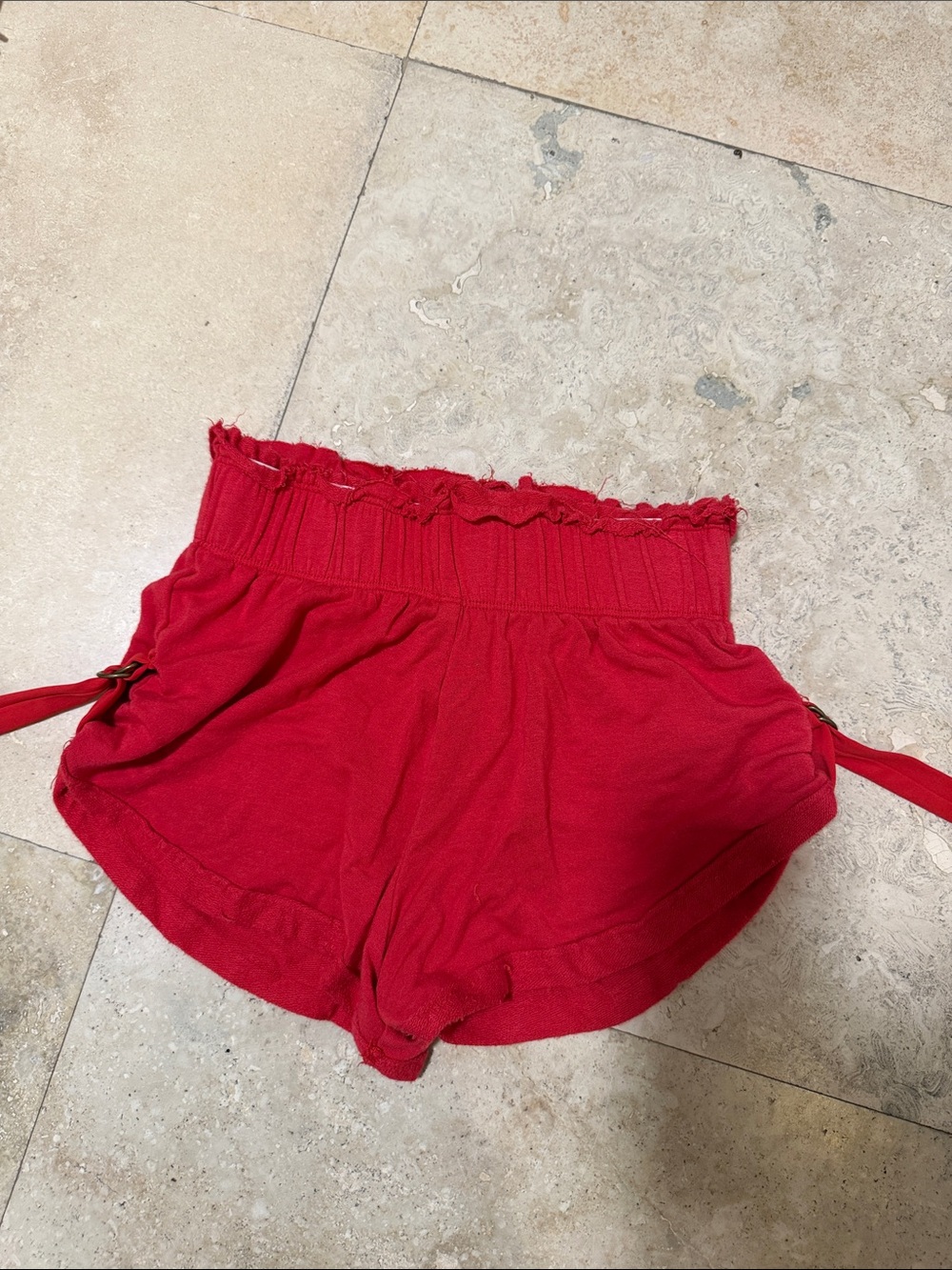 Tiger Friday Knot Today Cherry Red Shorts